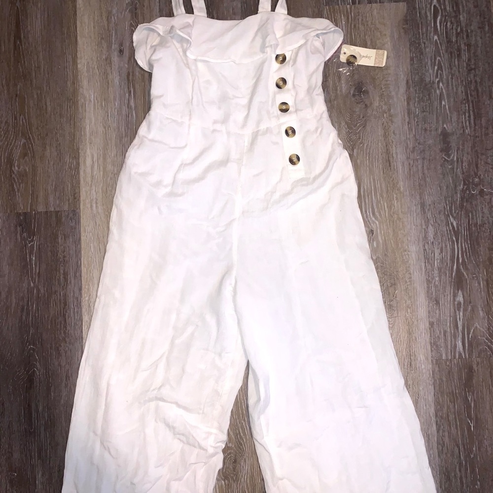 White jumpsuit